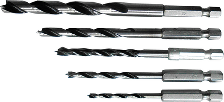 Connex set houtboren 3-8mm 6k 5dlg rood - cox978305