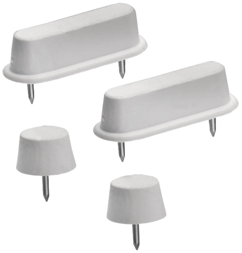 Cornat gummi stop wc-bril hout (4st) - tec365017