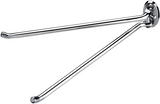 Cornat handdoekhouder rond 2dlg ch - t319644