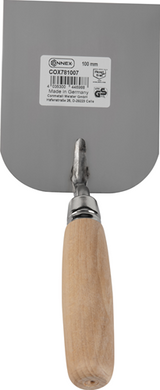 Connex plaastervoegmes 100mm rvs - cox781007