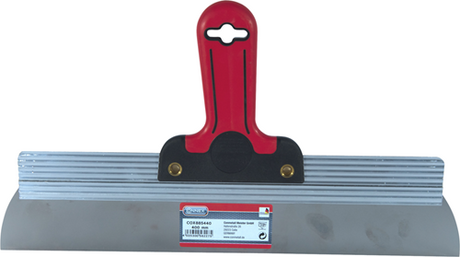 Connex afstrijkmes 400mm softgrip rvs - cox885440