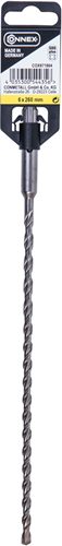 Connex sds+klopboor 6mm (200 260mm) geel - cox971864