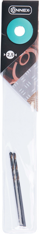 Connex centrix-boor 2.5mm (57mm) (2s) turq - cox972827