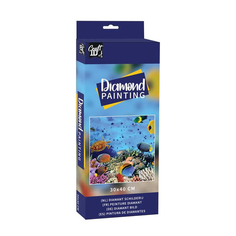 Grafix craft id diamond painting onderwaterwereld 30x40cm