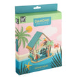 Craft id diamond painting zomerhuis - 18x18x16cm