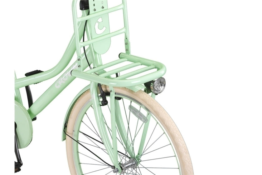Crown holland 28 inch 53 cm dames terugtraprem mintgroen