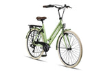 Crown new york 28 inch 53 cm dames 7v v-brakes groen
