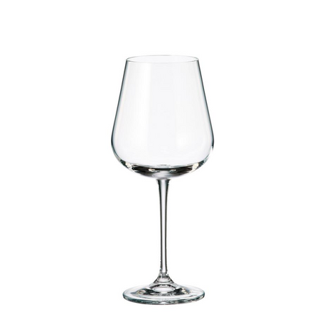 Crystal bohemia rode wijnglas strix 580 ml 6 stuks