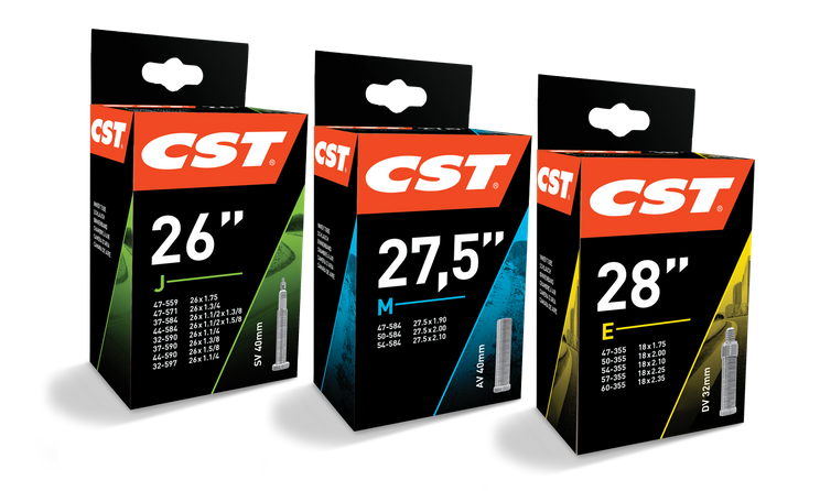 CST Inner Tube 27,5 tum av | 40mm | 57 62-584