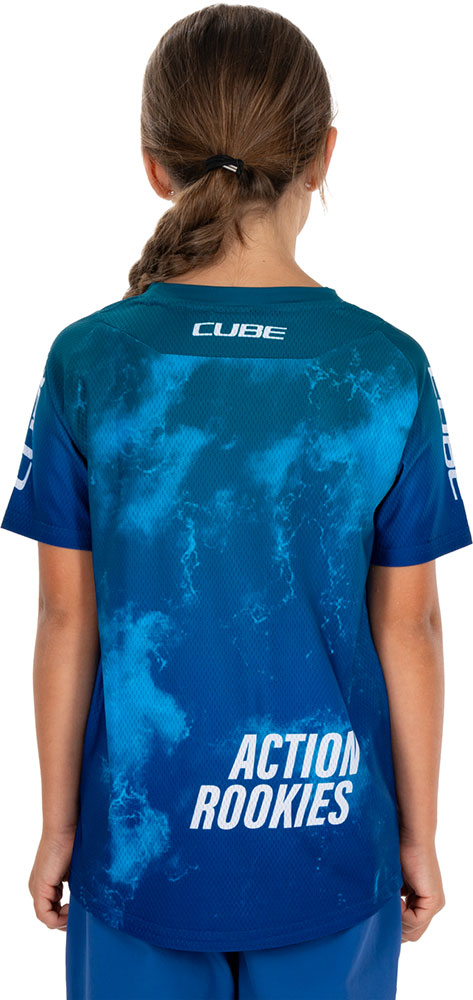 Cube rookie x actionteam - kid's mtb jersey