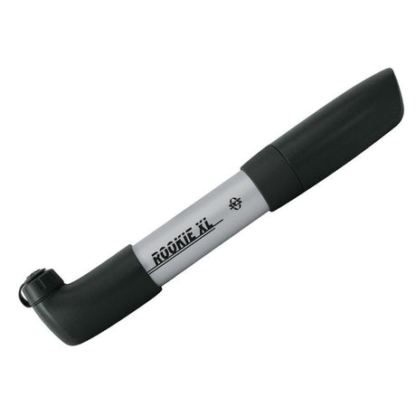 SKS Rookie XL zilver minipomp. incl 2 punts pomphouder. geschikt voor alle ventielen