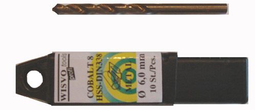 Wisvo grs boor 4.5mm hss cobalt