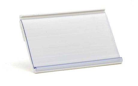 Tegometall stelling prijslabel plak pvc 30x52mm ds a 100