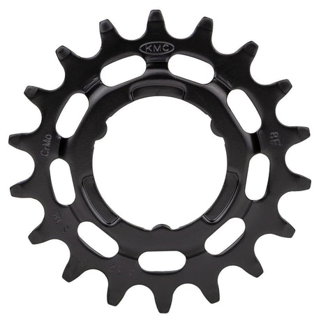 KMC tandwiel Shimano narrow 18T achter zwart