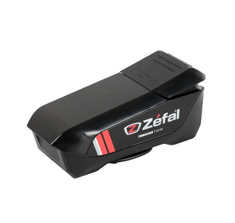 Zefal pomp tubeless tank - capaciteit: 1 l - 16 bar - sv (schrader ventiel) - zwart rood