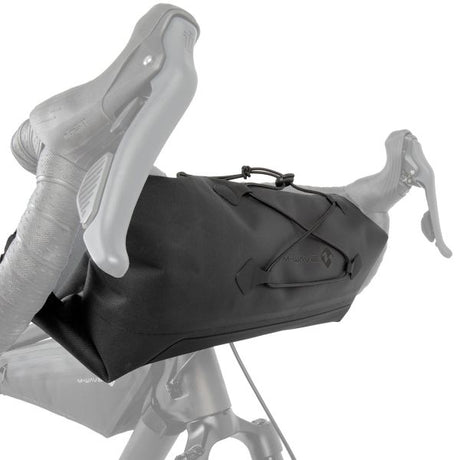 M-wave stuurtas rough ride ii - zwart - 12 liter (l)