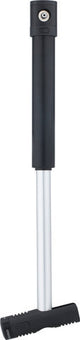 Crankbrothers klic hv mini pump with co2 adapter and pressure gauge