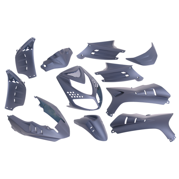 Edge plaatset peugeot speedfight 2 - 13 delig - mat donkerblauw