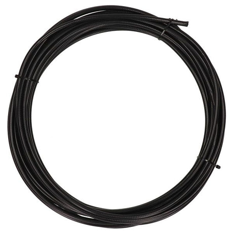 Edge rem buitenkabel ø5mm 10 meter met teflon voering - zwart