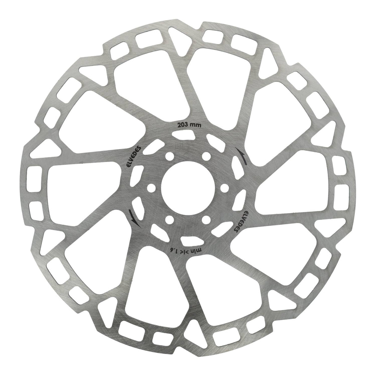 Disque de frein Elvedes 6 trous Ø203 mm t = 1,8 mm