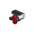 Trelock verlichtingsset lighthammer 80 usb set - 80 lux, zwart
