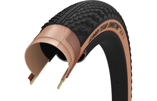 Goodyear connector inter folding tire