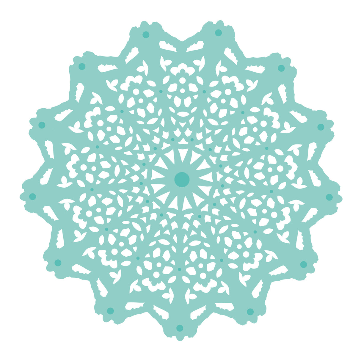 Kaisercraft • decorative die lace parasol