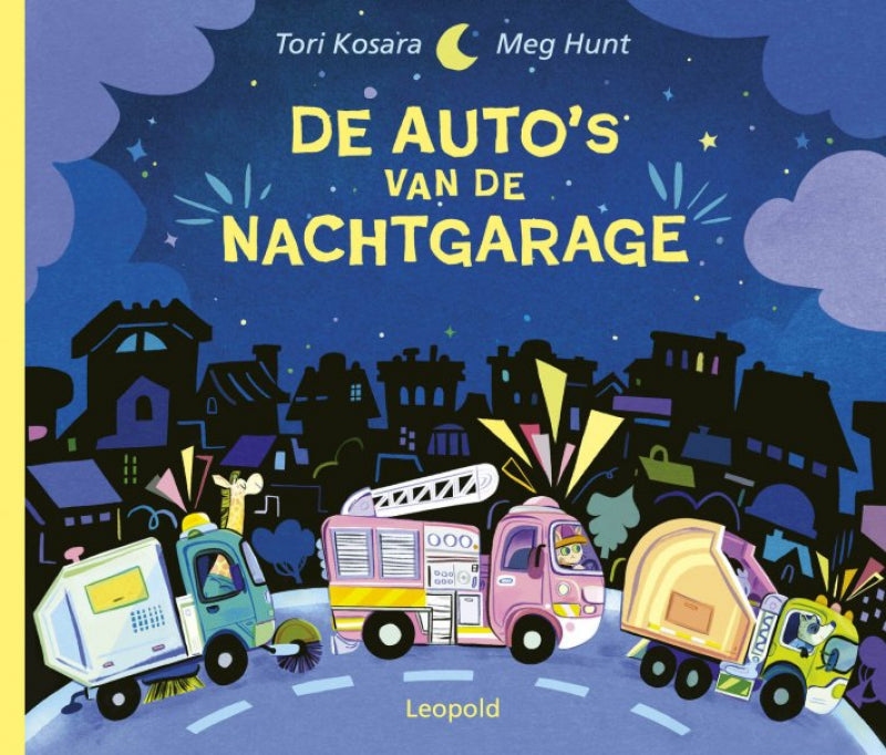Leopold de auto's van de nachtgarage