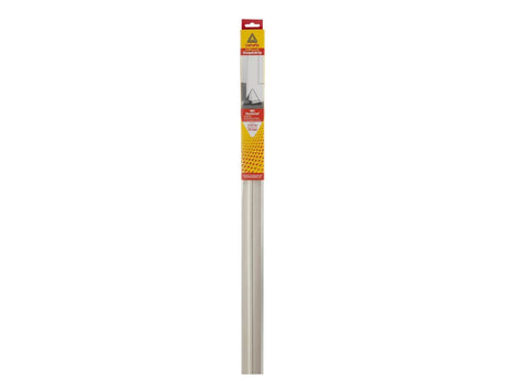 Bouwkern deltafix dorpelstrip met flap zelfklevend wit kunststof 110 cm x 41 mm x 20 mm