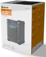 Enzo denver bouwradio met fm en bluetooth oplaadbaar - 8140350