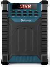 Enzo denver bouwradio met fm en bluetooth oplaadbaar - 8140350