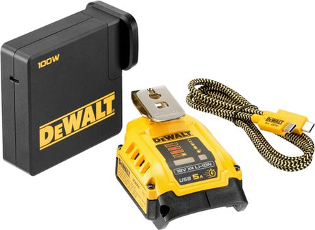 Dewalt 18v xr usb laadadapter - dcb094k-qw
