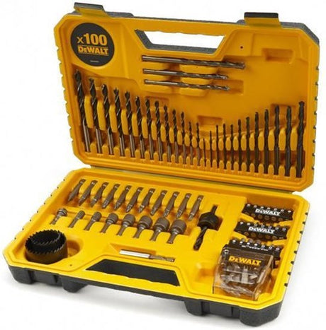 Dewalt accessoires dewalt dt71563-qz – 100-delige accessoireset in koffer