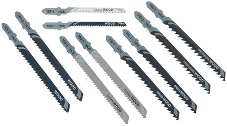 Dewalt accessoires dewalt dt2290-qz - decoupeerzaagbladen set - 10-delig - hout - universele t-schacht