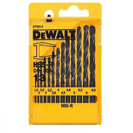 Dewalt accessoires dt5912qz | boorset | hss | 13-delig - dt5912-qz