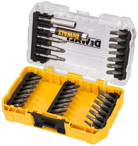Dewalt accessoires dewalt dt70709 serie - schroefbitset - 33 stuks - toughcase+ - magnetische houder