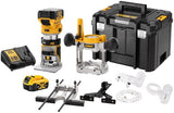 Dewalt dcw604p2 | accu bovenfrees kantenfrees | 18v | 5.0ah | li-ion | set - dcw604p2-qw