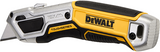 Dewalt toughseries - universeel mes - trapeziumblad - aluminium behuizing - antislip grijpzone