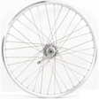Shimano achterwiel 28 inch zac2000 - nexus 7-remnaaf - zilver geslepen
