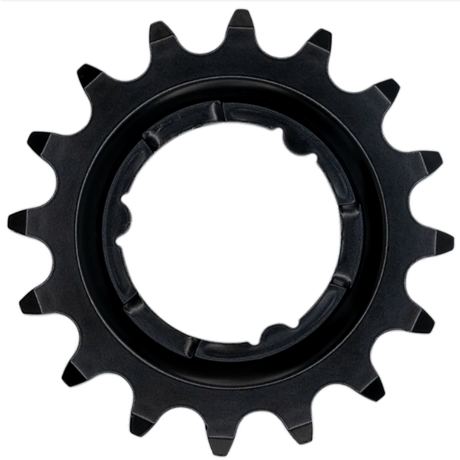 Kmc tandwiel voor shimano 16t o-mo staal 3 32 inch - zwart