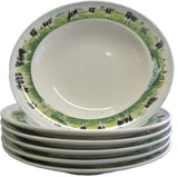Wiebe van der zee bord diep ø23cm 6st.