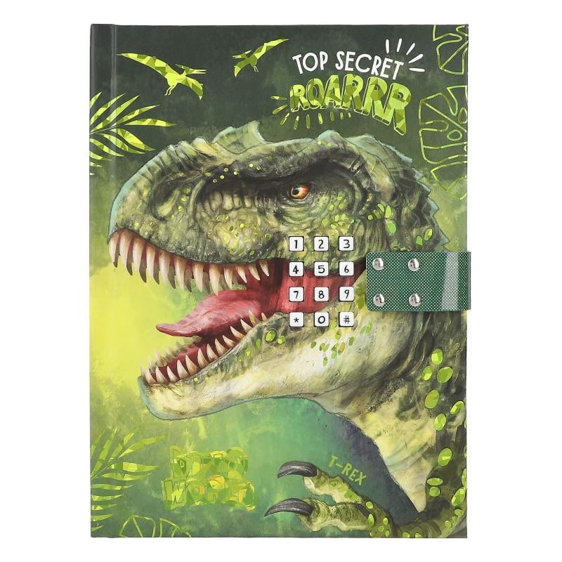Depesche dino world dagboek met geheime code