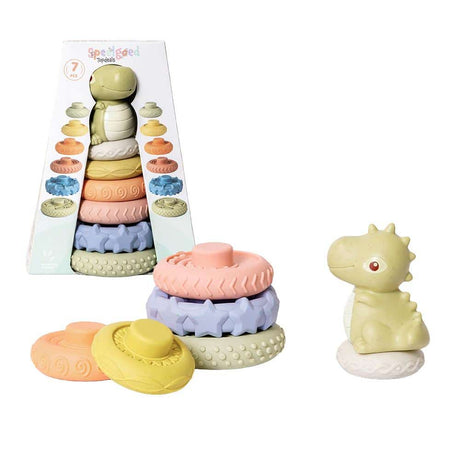 Speelgoed top bioplastic stapeltoren dino