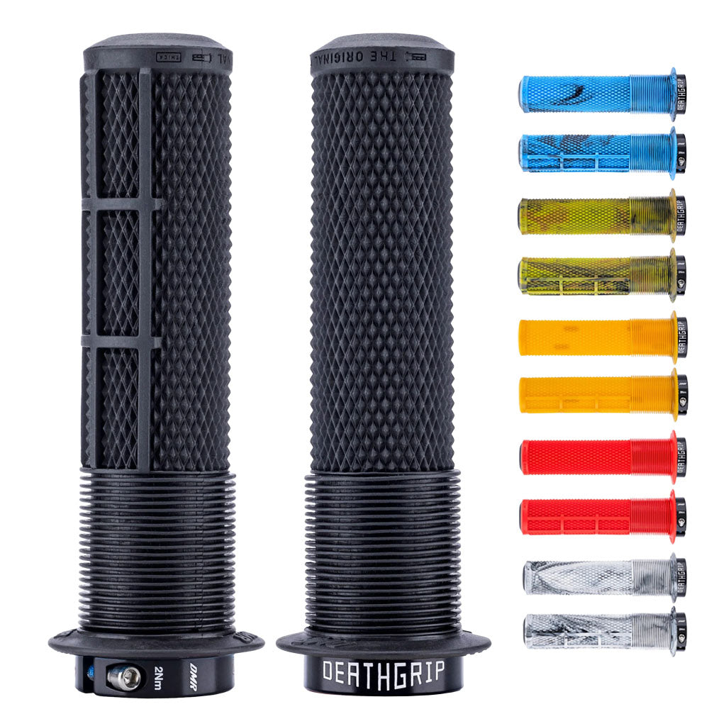 Dmr brendog death grip 2 lock-on grips -thin 133 x 29.8 mm | gum