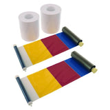 DNP Paper 2 Roll � 400 St. 10x15 perforé à 10x10 cm pour DS620