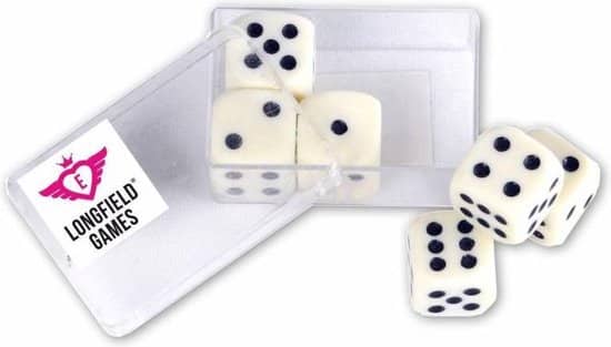 Engelhart dados en la caja 6 piezas