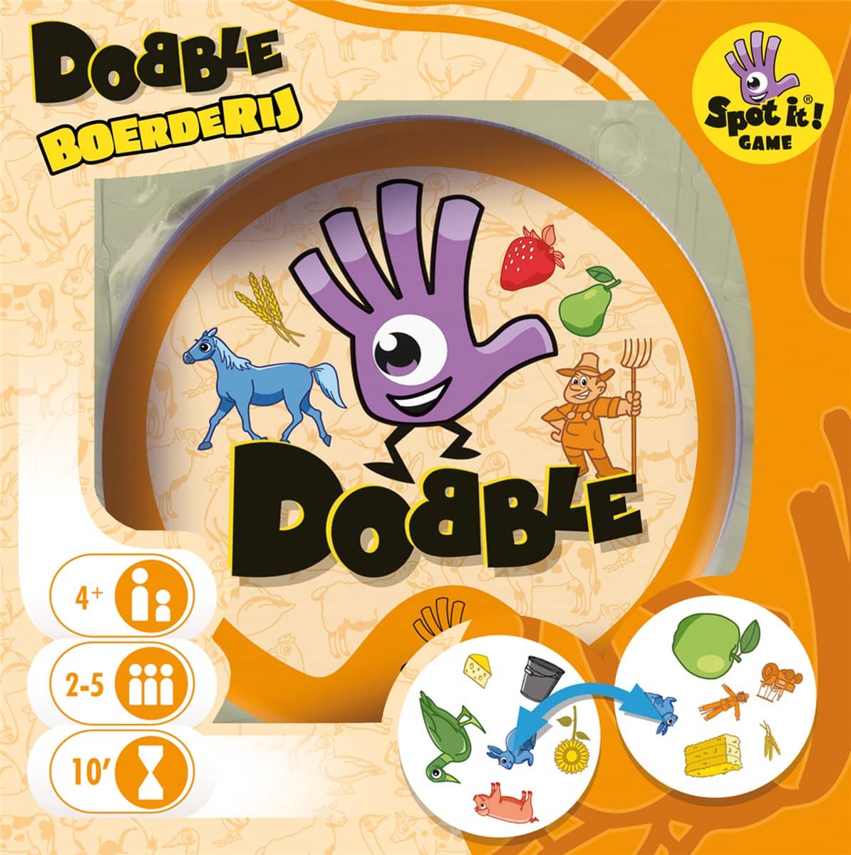 Igra Asmodee Dobble Farm Card