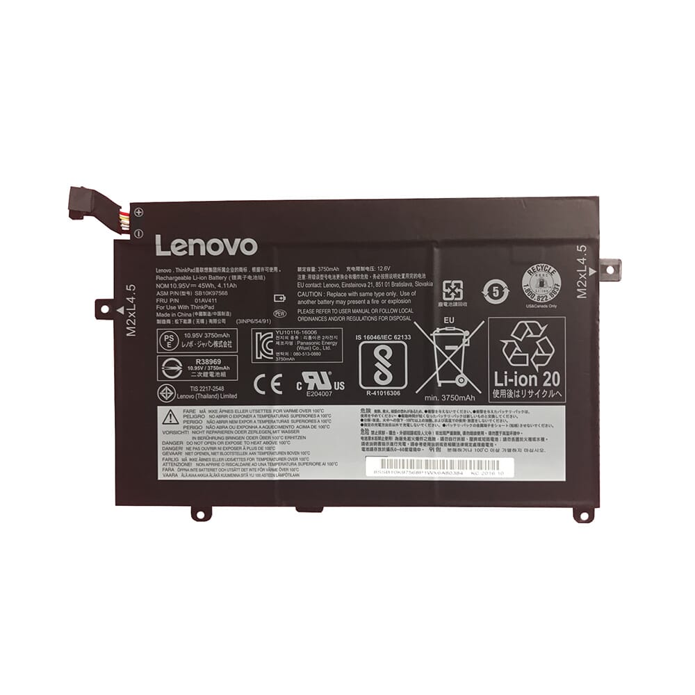 Batería de laptop de Lenovo 3750 mAh