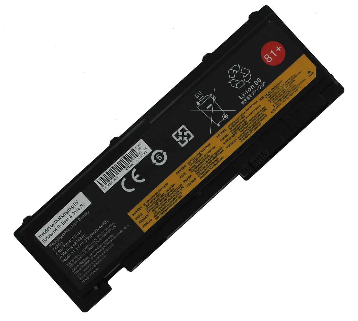 Blu-Basis Laptop Batterie 3600mah