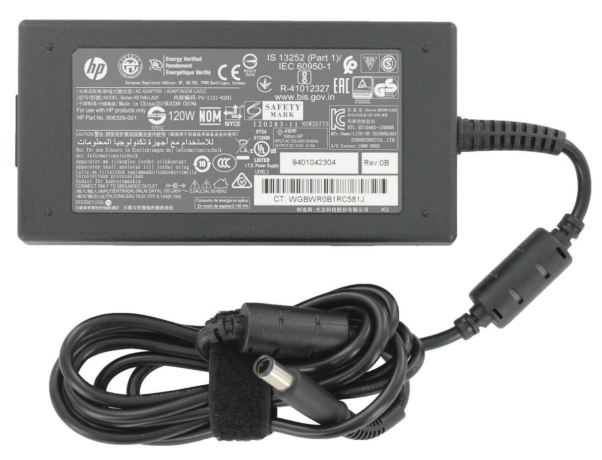 HP Laptop Adapter 120W 19,5 V